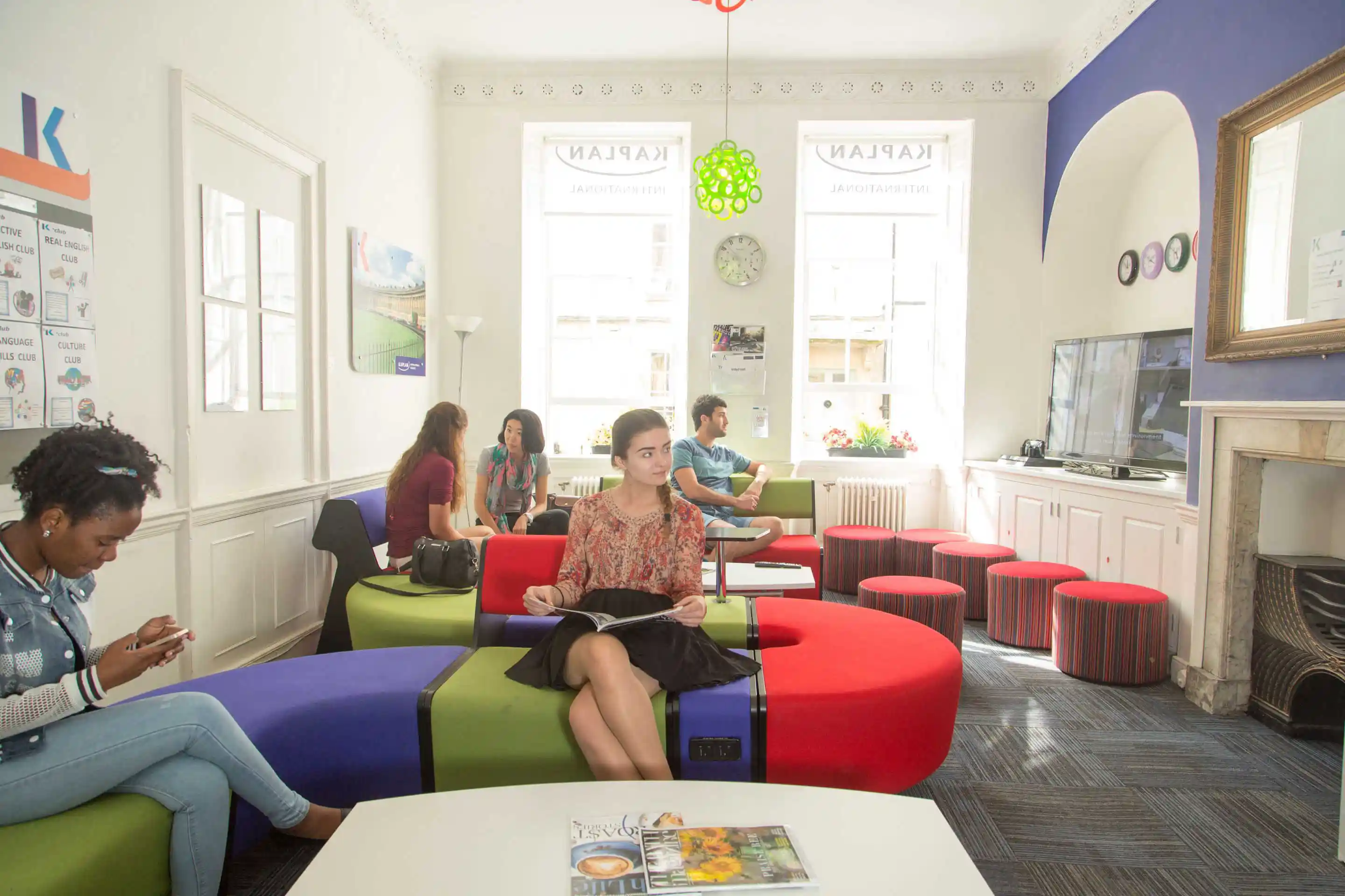 common areas  Kaplan Dil Okulları