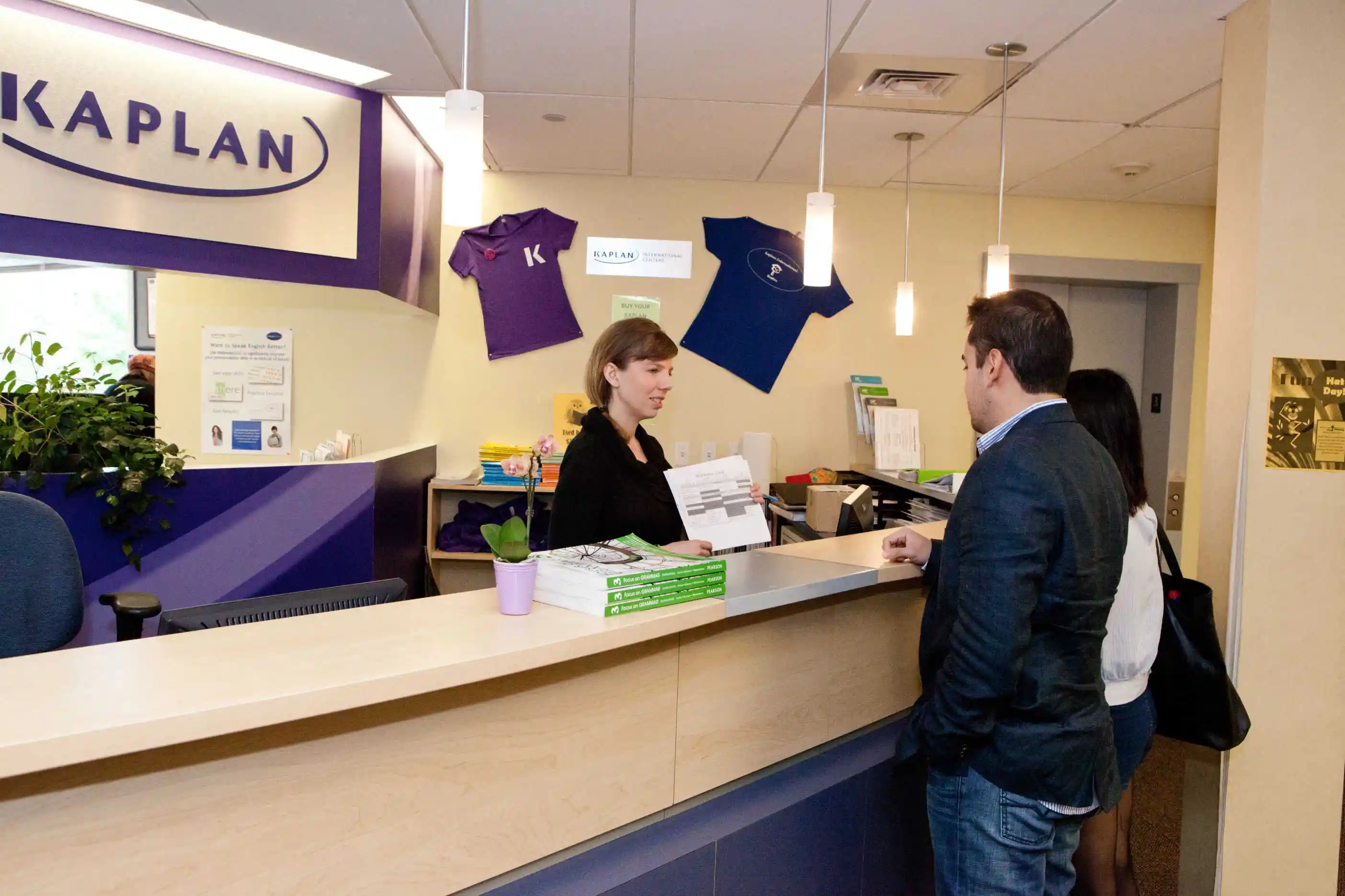  reception Kaplan Dil Okulları