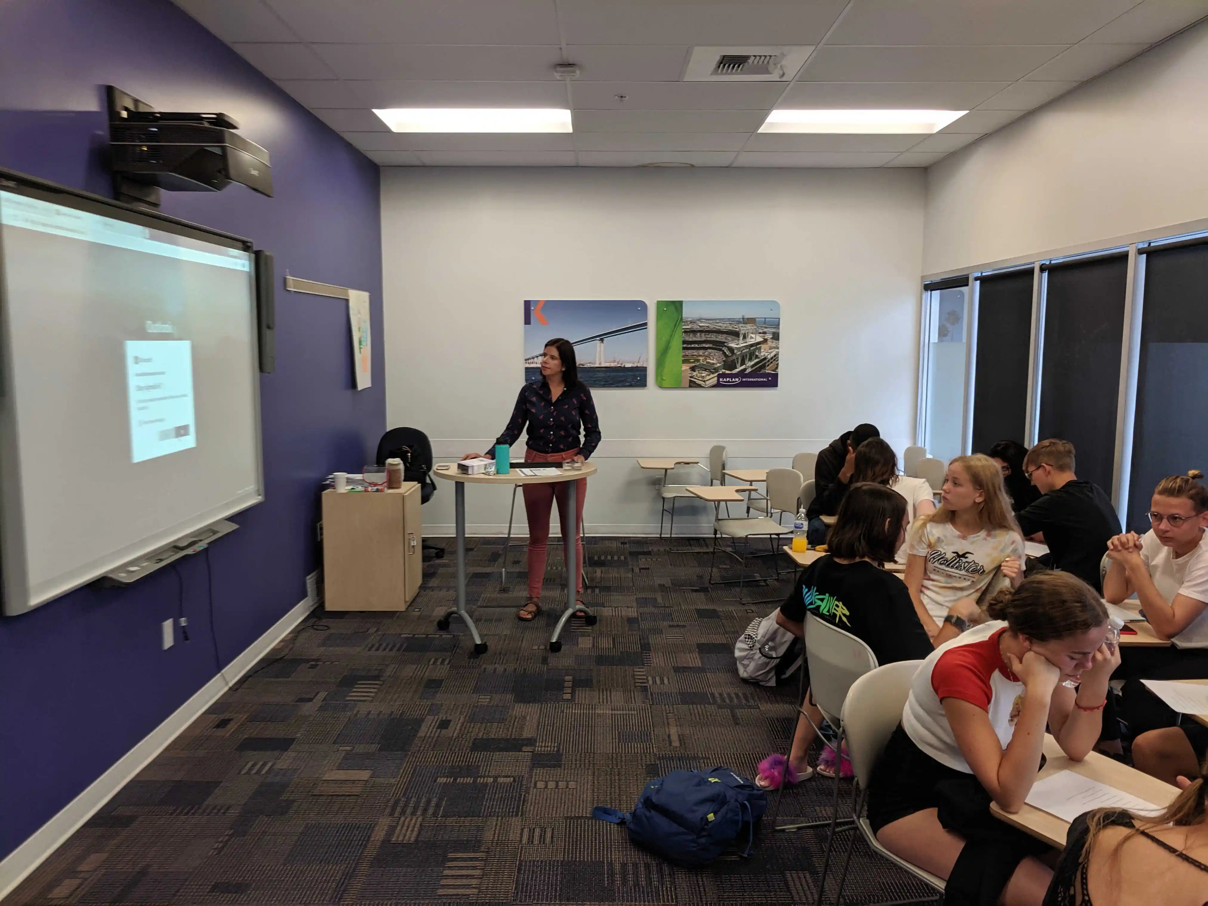 classroom Kaplan International Language Schools