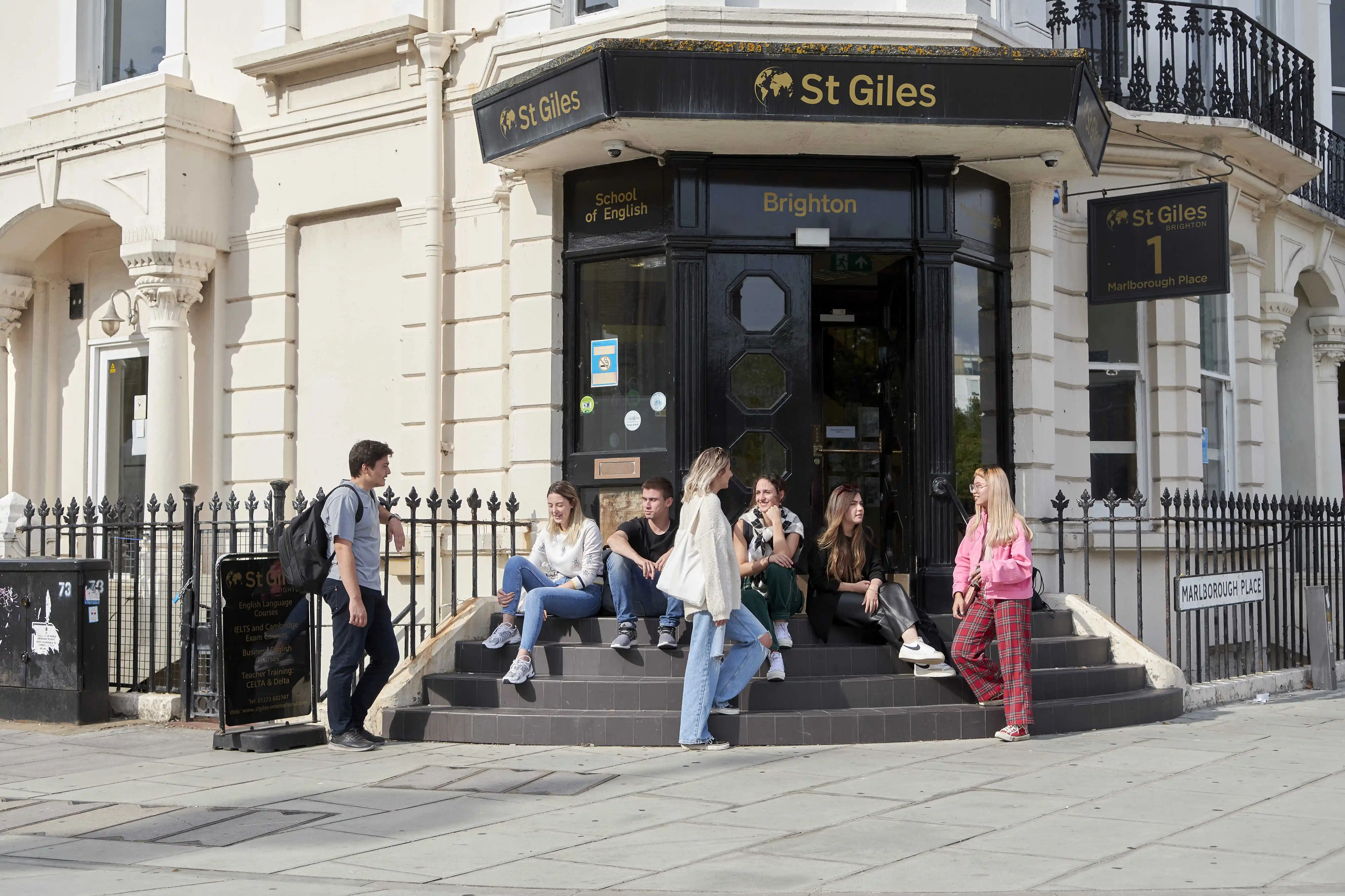 An image from St Giles Brighton English School