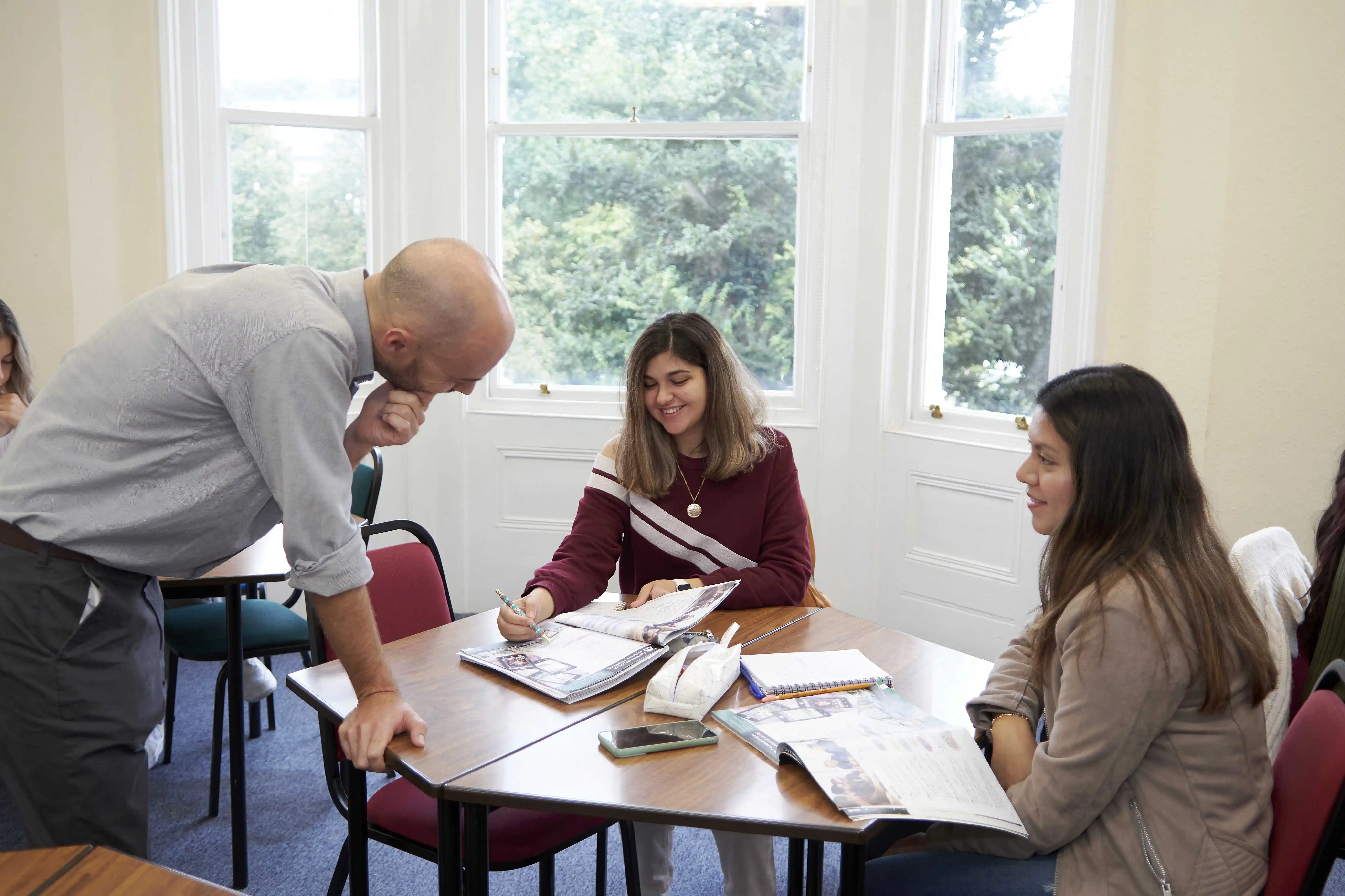  classroom St. Giles International Language School